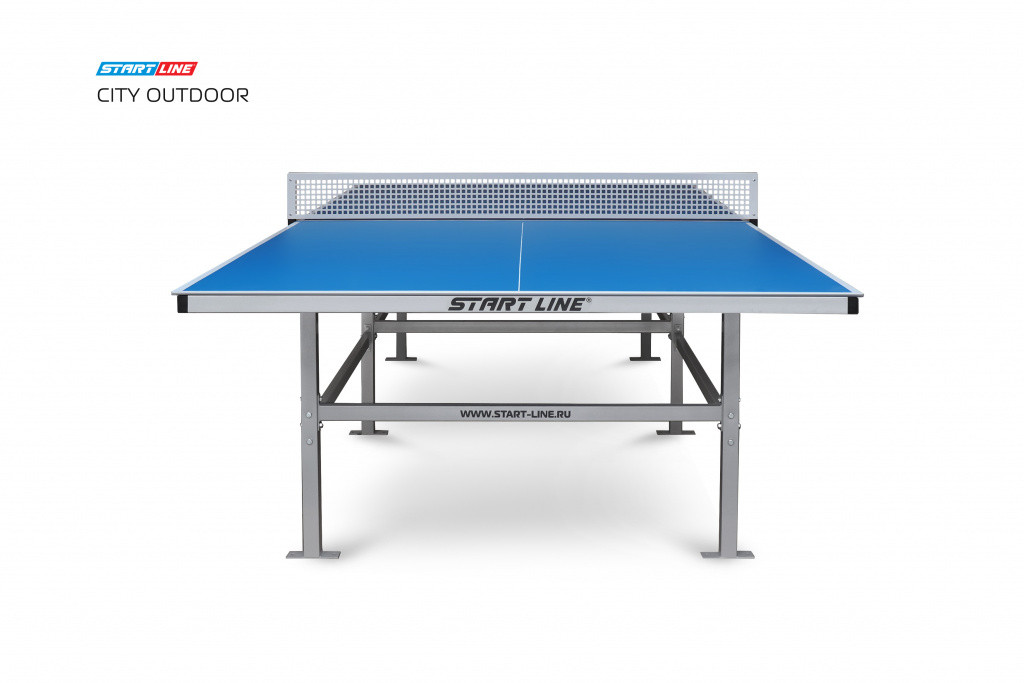 Влагостойкий теннисный стол Start Line City Outdoor Blue - фото 5 - id-p4047051