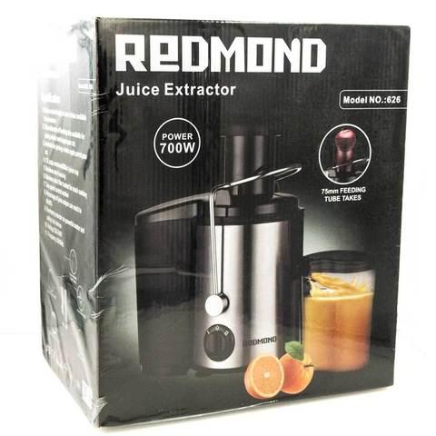 Соковыжималка REDMOND Juice Extractor No.626 в стальном корпусе {700W} - фото 6 - id-p98394346