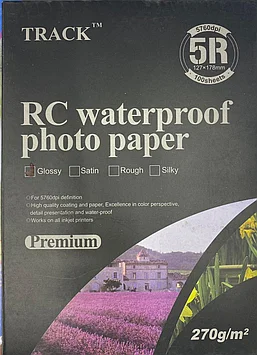 Фотобумага 5R 260г RC глянец Track (100)