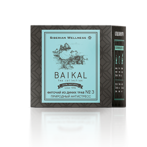 Фиточай из диких трав № 3 (Природный антистресс) - Baikal Tea Collection