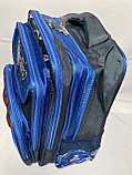 Школьный рюкзак для мальчика в 1-й класс, в комплекте сумка под об. (высота 35 см, ширина 26 см, глубина 15, фото 4