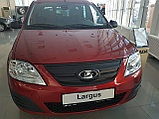 Зимняя заглушка решетки радиатора (ABS) LADA Largus FL 2019-, фото 5