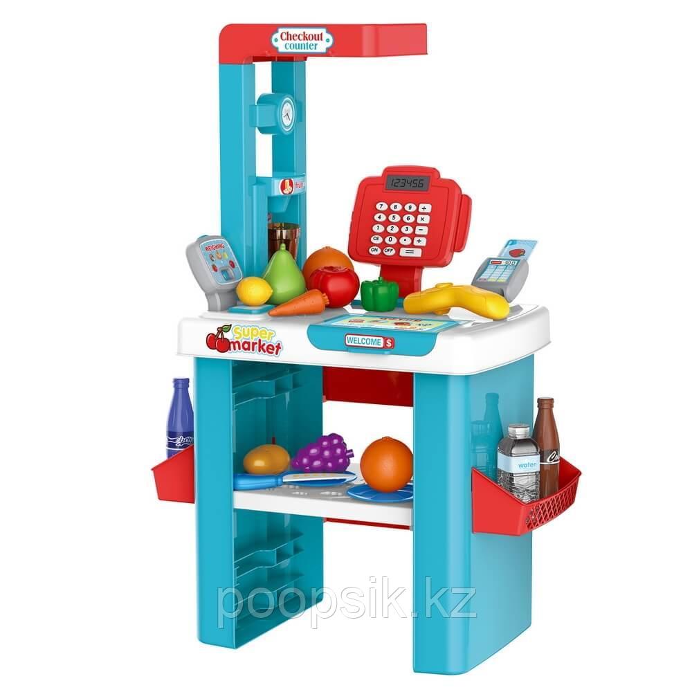 Игровой набор Супермаркет с тележкой для покупок Pituso - фото 1 - id-p98398275