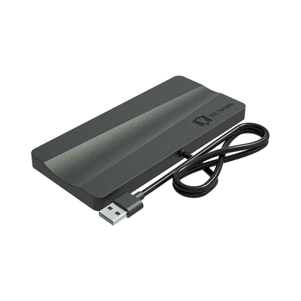 Фирменное индукционное беспроводное зарядное устройство VGL USB,  для СУ VGL Патруль 4