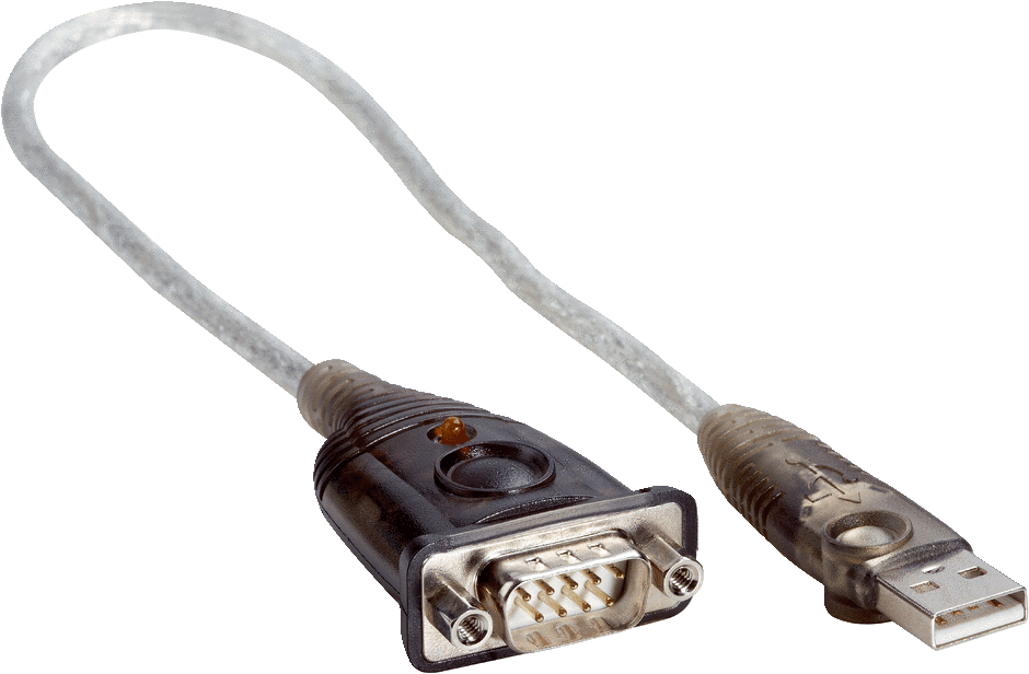 Разъемы и кабели/ Преобразователь RS-232 в USB