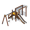 Детский игровой комплекс «Счастливое детство (Эко)» ДИК 2.01.02-02 H=1200, фото 2