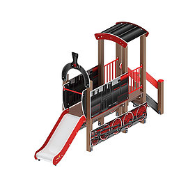 Детский игровой комплекс «Паровозик» ДИК 1.03.5.01-11 H=750