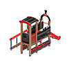 Детский игровой комплекс «Паровозик» ДИК 1.03.5.01-10 H=750, фото 3