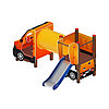 Детский игровой комплекс «Машинка с горкой 3» ДИК 1.03.1.03-01 Н 750, фото 2