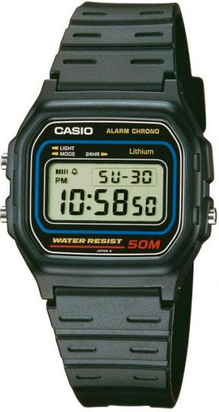 Электронные наручные часы Casio W-59-1. Оригинал 100%. Классика. Kaspi RED. Рассрочка
