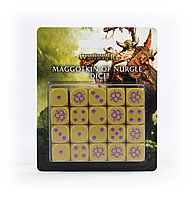 Maggotkin of Nurgle: Dice set (Опарыши Нургла: Набор кубиков)