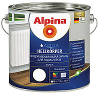Эмаль алкидн. Alpina Для радиаторов (Alpina Heizkoerper) Белый 750мл / 0,855кг