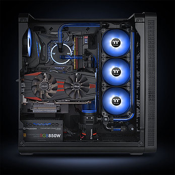 Кулер для компьютерного корпуса Thermaltake Pure A12 LED Blue (Single Fan Pack), фото 2