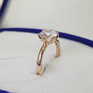 Помолвочное кольцо из позолоченного серебра SOKOLOV 93010536 позолота,конго, фото 2