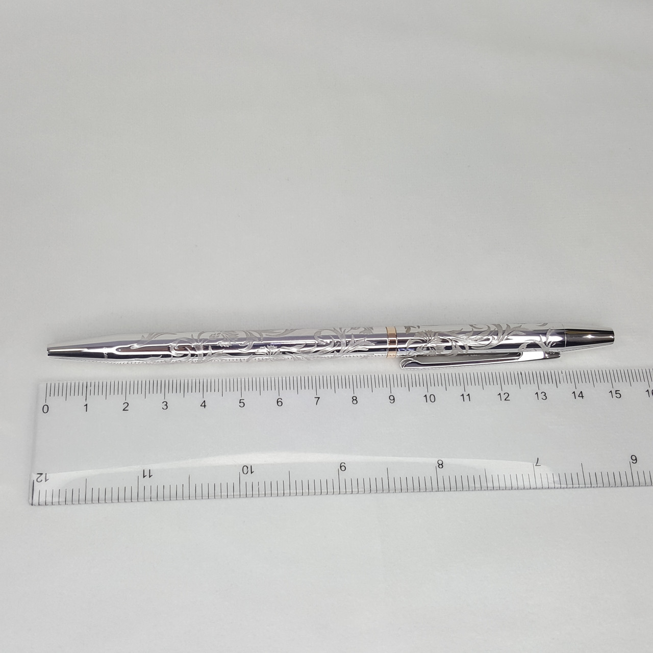 Ручка с гравировкой из серебра SOKOLOV 94250014 покрыто родием - фото 5 - id-p55595875