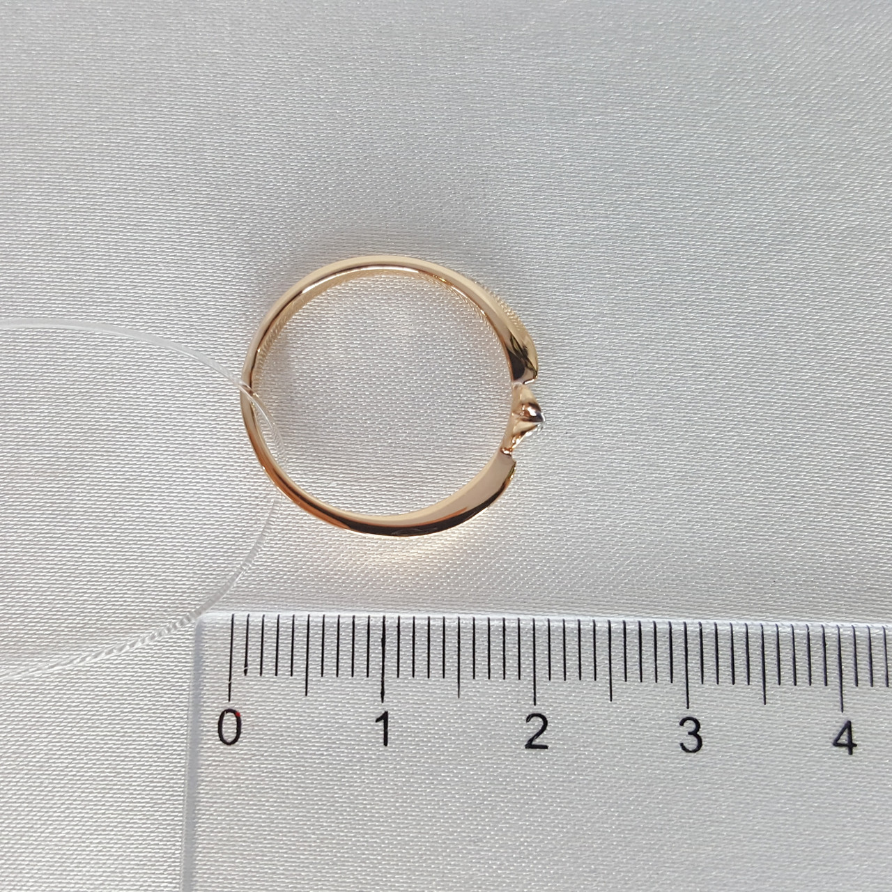 Серебряное кольцо Бриллиант Aquamarine 060111.6 позолота - фото 5 - id-p93864865