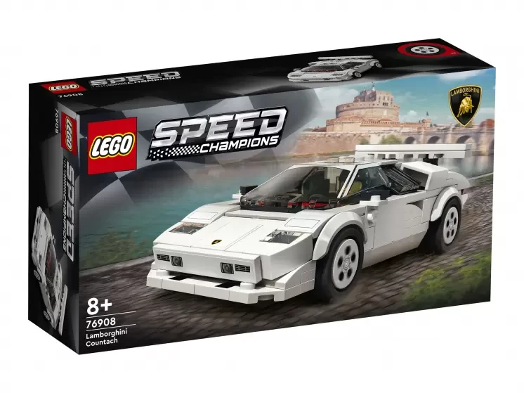 LEGO Speed Champions 76908 Lamborghini Countach, конструктор ЛЕГО - фото 2 - id-p98424332