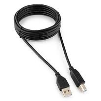 Кабель USB 2.0 Pro Cablexpert CCP-USB2-AMBM-10  AM/BM  3.0м  экран  черный  пакет