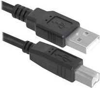 Кабель DEFENDER USB04-06 USB2.0 AM-BM  1.8м(ДЛЯ ПРИНТЕРА)