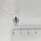 Кольцо из серебра с бриллиантом SOKOLOV 87010017 покрыто  родием, фото 4
