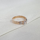 Кольцо из золочёного серебра с фианитами SOKOLOV 89010089 позолота коллекц. 0, фото 2