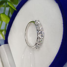 Кольцо из серебра с фианитами SOKOLOV 89010041 покрыто  родием, фото 3
