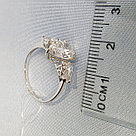 Кольцо из серебра с крупными фианитами SOKOLOV 94011767 покрыто  родием коллекц. 0, фото 4