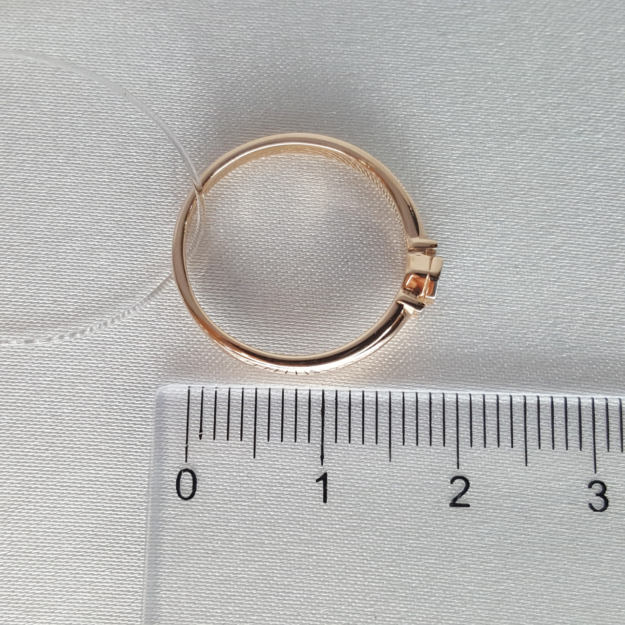 Серебряное кольцо Бриллиант Aquamarine 060126.6 позолота - фото 5 - id-p93864860