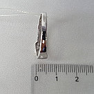 Кольцо из золочёного серебра с бриллиантом SOKOLOV 87010037 покрыто  родием, фото 4