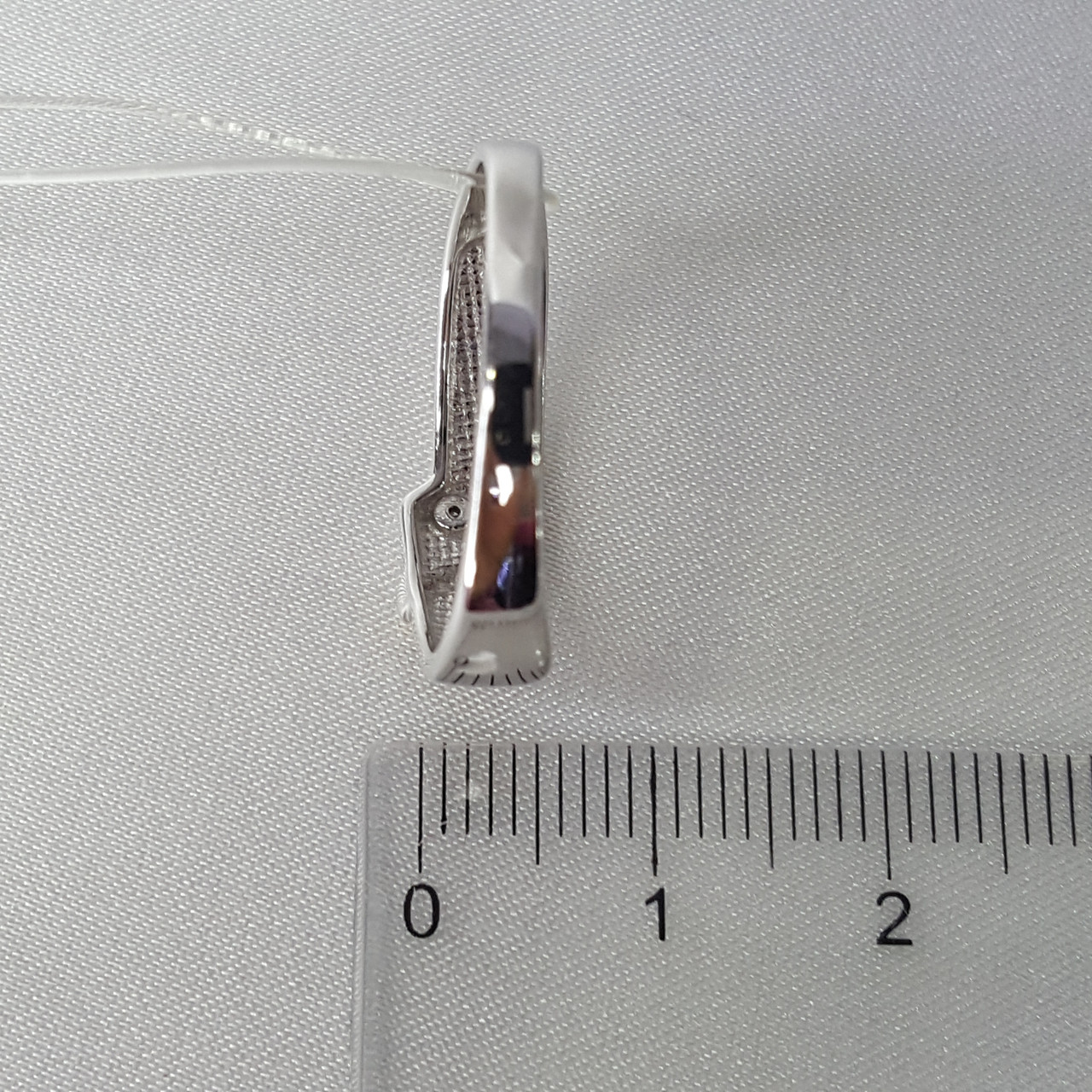 Кольцо из золочёного серебра с бриллиантом SOKOLOV 87010037 покрыто родием - фото 4 - id-p79081049