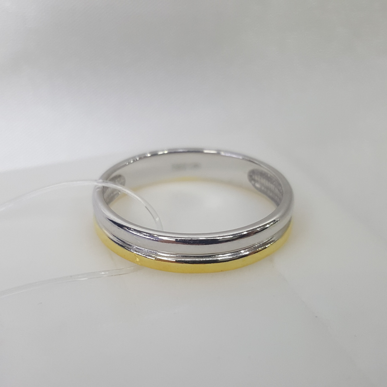 Кольцо из золочёного серебра SOKOLOV 94013338 покрыто  родием
