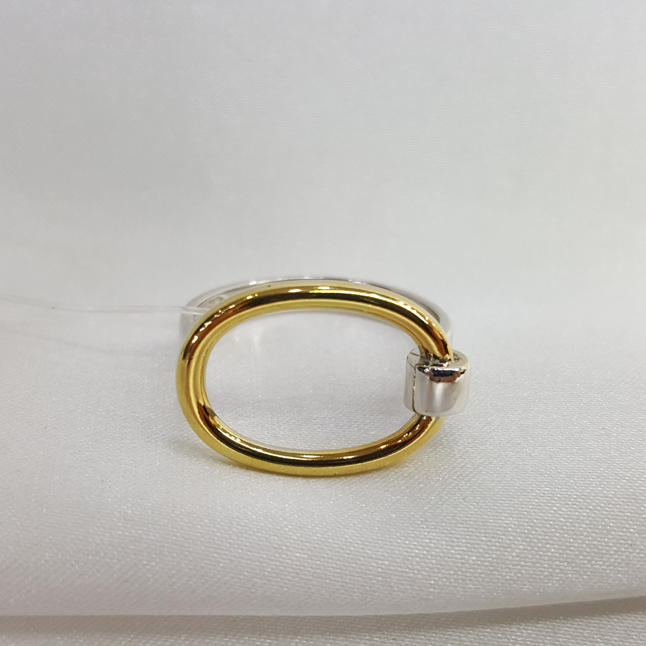 Кольцо из золочёного серебра SOKOLOV 94013341 покрыто  родием