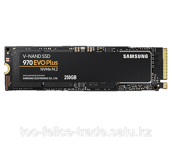 Накопитель твердотельный Samsung MZ-V7S250BW SSD 970 EVO PLUS 250GB M.2 (2280) PCIe Gen 3.0 x 4, NVMe 1.3