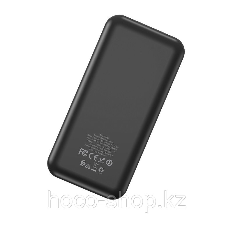 Power Bank Hoco J52A 20000 mAh черный - фото 2 - id-p98432747