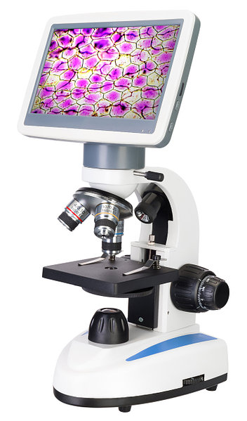 Микроскоп цифровой Levenhuk D85L LCD, монокулярный: продажа, цена в Алматы.  Микроскопы от "ИП "Лаборант"" - 98432745