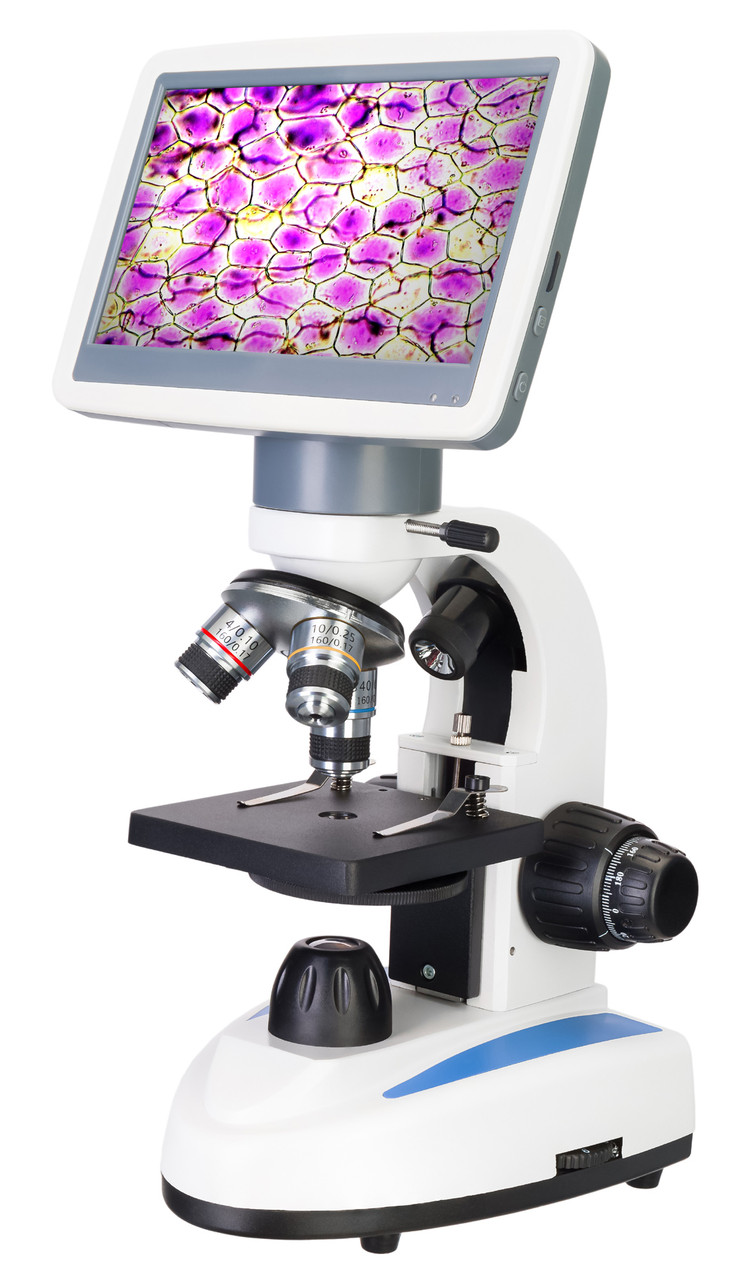 Микроскоп цифровой Levenhuk D85L LCD, монокулярный, фото 1