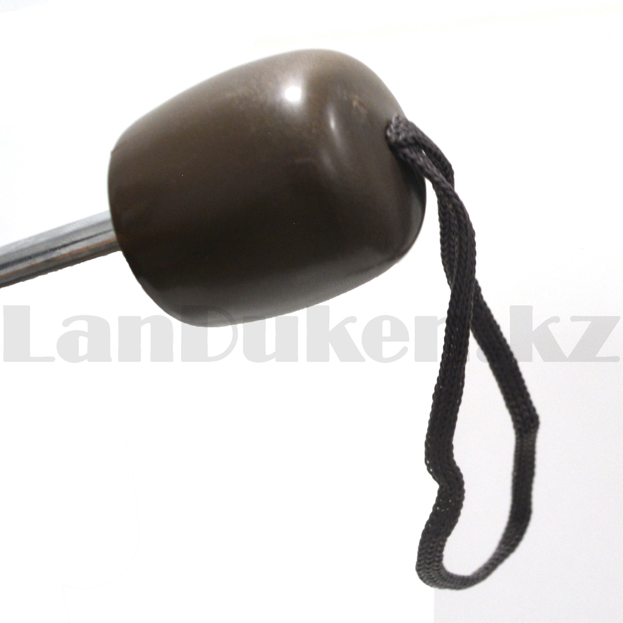 Зонт механический складной женский 23,5 см с огурцами коричневый - фото 4 - id-p98437884