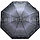 Зонт механический складной женский 23,5 см черный в горошек, фото 9