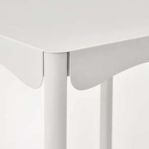 Комплект столов ХЕМБЬЮДЕН 2 шт, белый ИКЕА, IKEA, фото 3