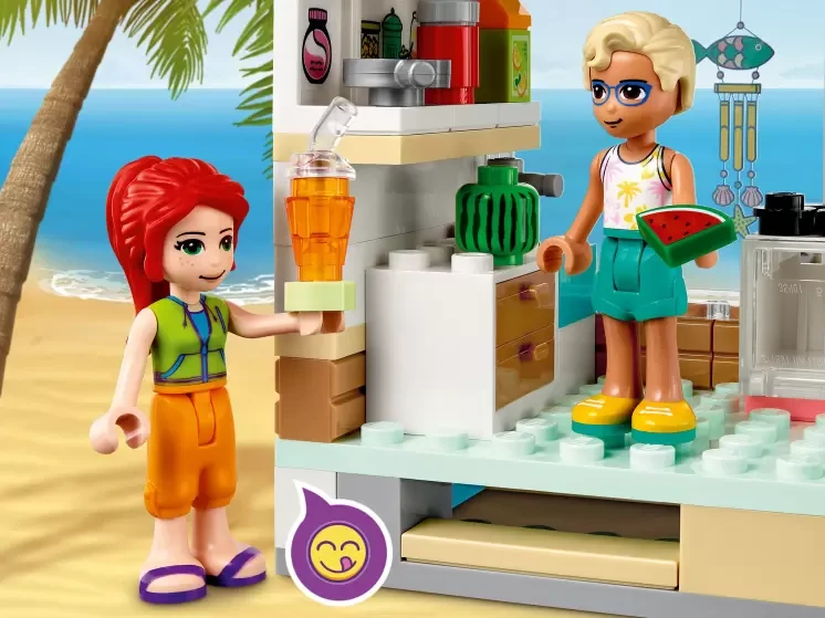 LEGO Friends 41709 Пляжный дом для отдыха, конструктор ЛЕГО - фото 9 - id-p98439698