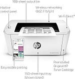 Принтер лазерный HP LaserJet PRO M15w, фото 3