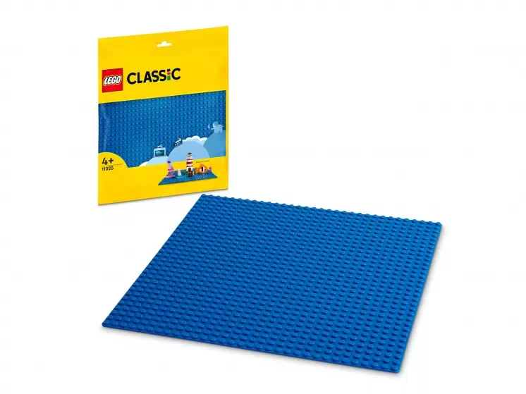 LEGO Classic 11025 Синяя базовая пластина, конструктор ЛЕГО - фото 4 - id-p98440138