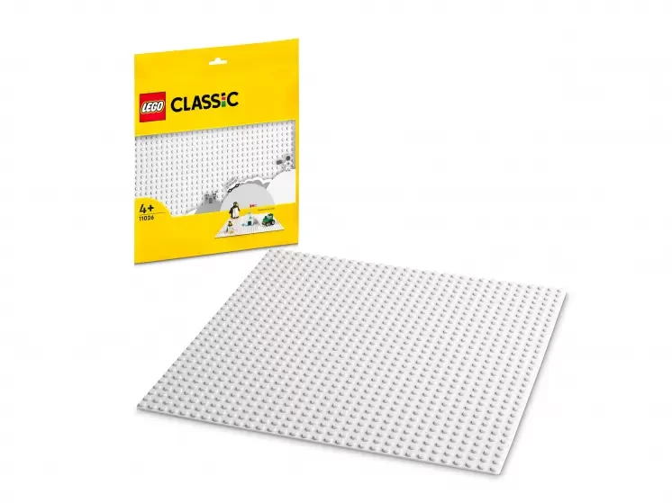 LEGO Classic 11026 Белая базовая пластина, конструктор ЛЕГО - фото 3 - id-p98440155