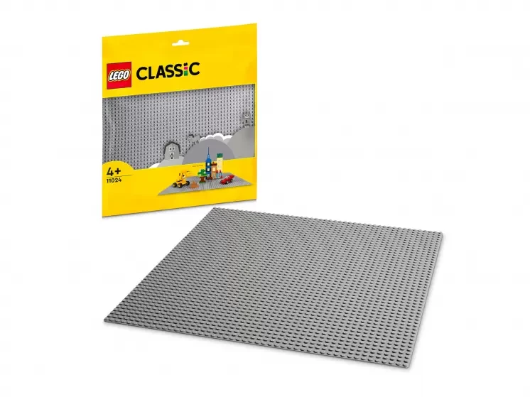 LEGO Classic 11024 Серая базовая пластина, конструктор ЛЕГО - фото 4 - id-p98440172