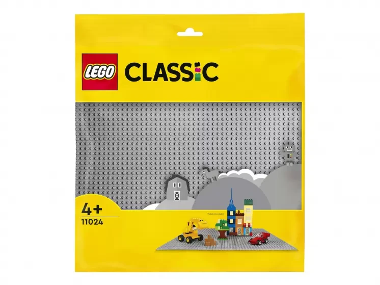 LEGO Classic 11024 Серая базовая пластина, конструктор ЛЕГО - фото 5 - id-p98440172