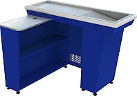 Кассовый бокс Марихолодмаш КБ-1,5-1Н одинарный накопитель (синий)