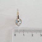 Кольцо из серебра с топазом DIAMANT ( SOKOLOV ) покрыто  родием 94-310-00783-1 размеры - 17 17,5 18 18,5 19, фото 4