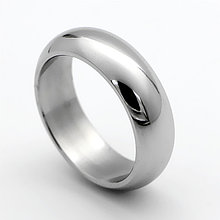 Кольцо обручальное "Grey steel"