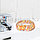 Мыльница 3D настольная гелевая с декоративными ракушками оранжевая, фото 3