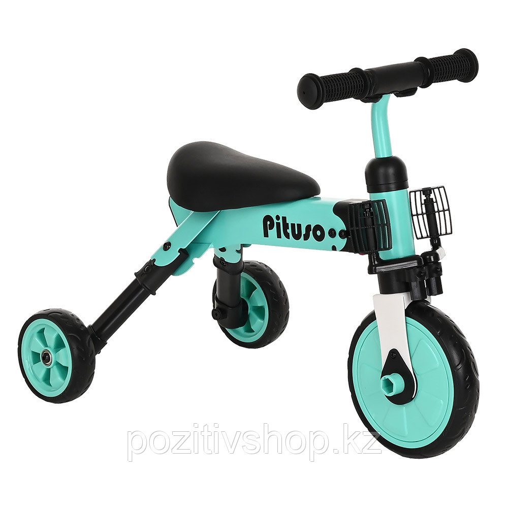 Велосипед трехколесный Pituso Букашка Зеленый - фото 2 - id-p98490455